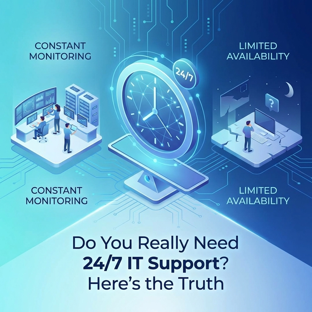 Do You Really Need 24/7 IT Support? Here's the Truth