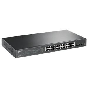 TP-Link SG2428P Omada 24-Port Smart Managed Rackmount Gigabit PoE+ Switch w/ 4 x Gigabit SFP Slots (250W) w/ Omada
