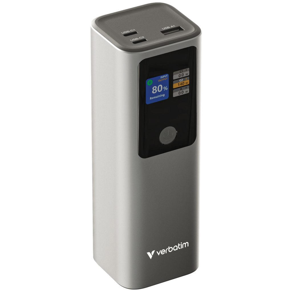 Verbatim Charge n Go Power Bank 27000mAh 187.5W Grey