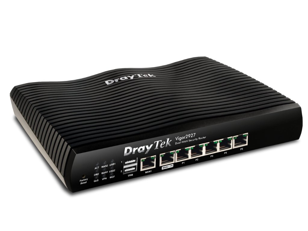 DrayTek Vigor 2927 Dual-WAN Gigabit Firewall VPN Router